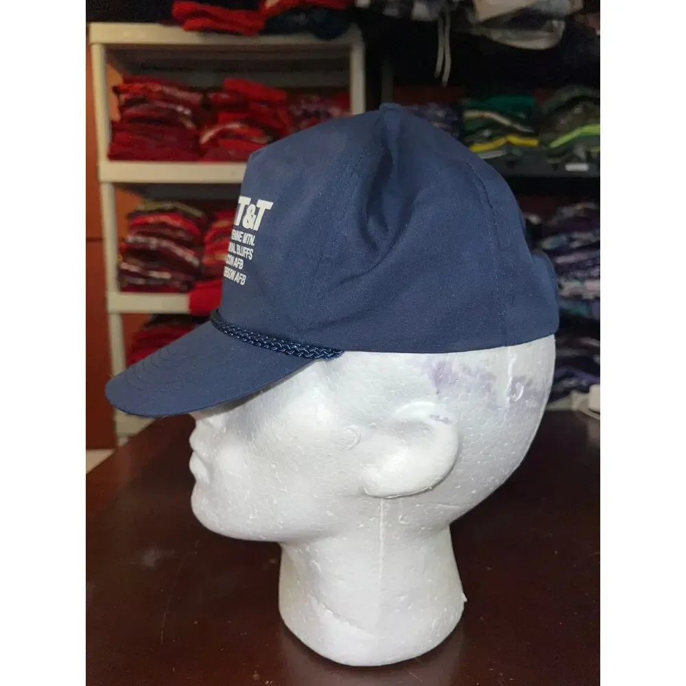 Vintage AT&T Hat Cheyenne Mountain Falcon Peterson AFB Air Force Base Cap
